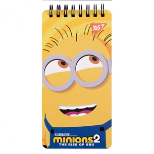 Блокнот Yes Minions 80 х 160 60 аркушів (151767) зображення 1
