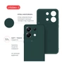Чохол до мобільного телефона Intaleo Silicone Poco X6 Dark Grey (1283126600456) - зменшене зображення 5