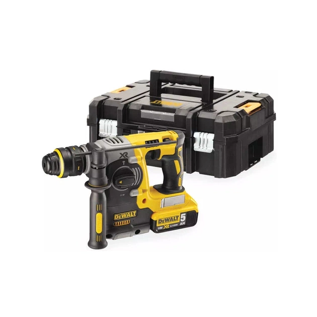 Перфоратор DeWALT безщітковий, SDS-Plus, 18 В, 2.1 Дж, 3 реж. кейс (DCH274P2) - изображение 1