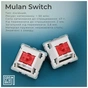Клавіатура Epomaker EP64 60 Mulan Switch Hot-Swap RGB Wireless/Bluetooth/USB UA White (EP64-W-M) - зменшене зображення 6