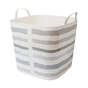 Кошик для зберігання Алеана Практик з декором Блакитні смужки 22 л (алн 127038/смужки блак) - зменшене зображення 1