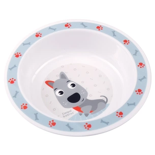 Тарілка дитяча Canpol babies Cute Animals Собачка 270 мл Блакитна (4/412) зображення 1