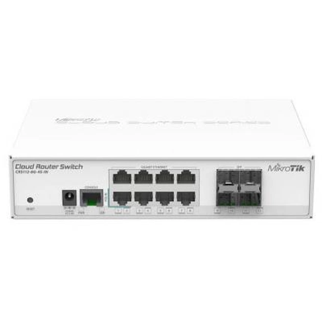 Комутатор мережевий Mikrotik CRS112-8G-4S-IN - зображення 1