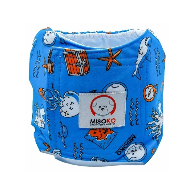 Підгузки для тварин MISOKO&CO багаторазові для кобелів, M 3 шт. Вояж (HAINMSK63976RIN) - зображення 4