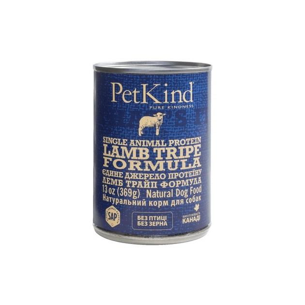 Консерви для собак PetKind Lamb Tripe Single Animal Protein Formula 369 г (Pk00590) - зображення 1