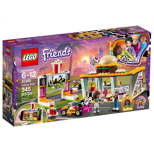 Конструктор LEGO Friends Дріфтинг вечеря 345 деталей (41349) - изображение 1
