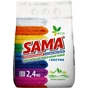 Пральний порошок Sama Гірська свіжість безфосфатний автомат 2.4 кг (4820020263737) - зменшене зображення 1