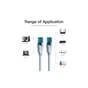 Патч-корд 2м, UTP cat 5e RJ-45 blue Vention (VAP-A10-S200) - зменшене зображення 3
