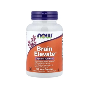 Вітамінно-мінеральний комплекс Now Foods Комплекс для підтримки Мозку, Brain Elevate, 120 Вегетаріанськ (NF3304) зображення 1