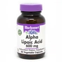 Антиоксидант Bluebonnet Nutrition Альфа-Липоевая Кислота 600 мг, 30 растительных капсул (BLB0855) - уменьшенное изображение 1