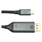 Кабель Cabletime USB Type-C - DisplayPort (M/M), 4K, Ultra HD, 1.8м, V1.2, Black (CA913305) - зменшене зображення 1