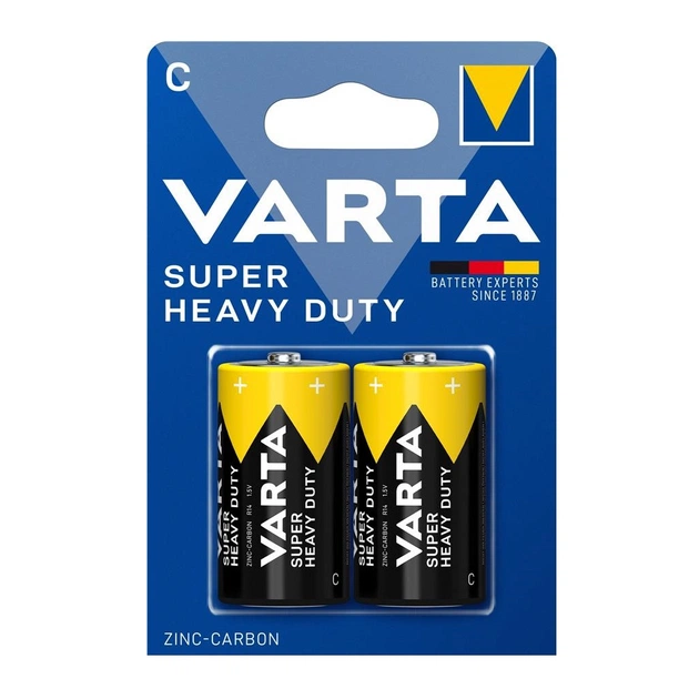 Батарейка Varta C Super Heavy Duty * 2 (02014101412) - зображення 1