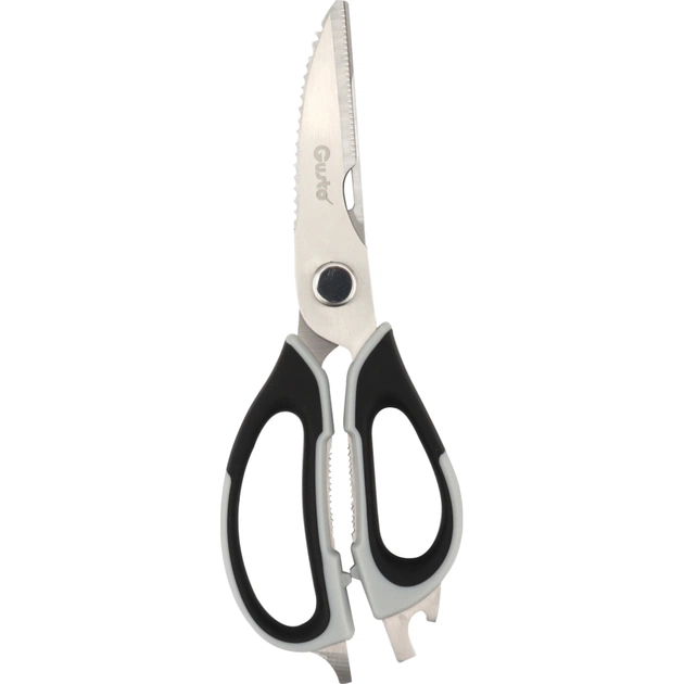 Кухонні ножиці Gusto 23 см Сіро-чорні (GT-6123) - picture 1