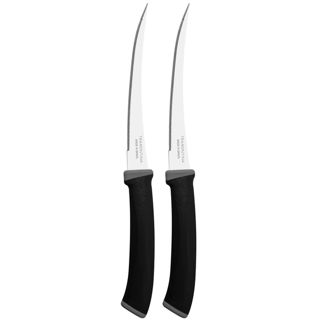 Набор ножей Tramontina Felice Black Tomato 127 мм 2 шт (23495/205) - изображение 1