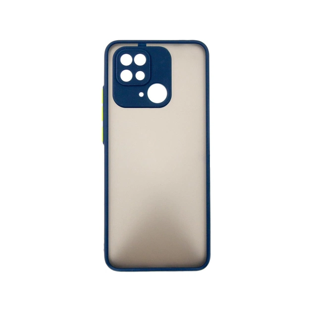 Чохол до мобільного телефона Dengos Matte Xiaomi Redmi 10C (blue) (DG-TPU-MATT-110) - зображення 1