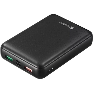 Батарея універсальна Sandberg 15000mAh, PD/45W(20V/2.25A), QC3.0, USB-C, Micro-USB, USB-A*2 (420-66) зображення 1
