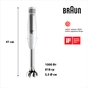 Блендер Braun MQ 7020 WH - зменшене зображення 4