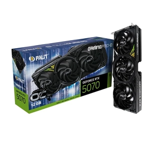 Відеокарта GF RTX 5070 12GB GDDR7 GamingPro-S OC Palit (NE75070T19K9-GB2050U) изображение 1
