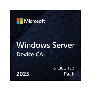 ПЗ для сервера Microsoft Windows Server 2025 CAL 5 Device англ, ОЕМ без носія (EP2-25243) зображення 1