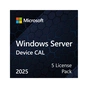 ПЗ для сервера Microsoft Windows Server 2025 CAL 5 Device англ, ОЕМ без носія (EP2-25243) - зменшене зображення 1