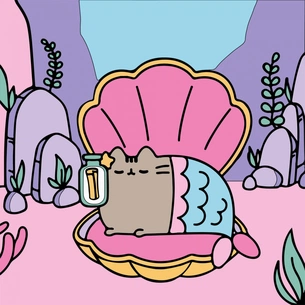 Картина по номерам Santi Пушин Русалонька 25х25см (955030) изображение 1