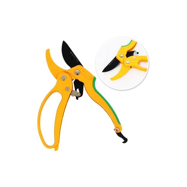 Секатор Gruntek Uhu з ковадлом, d 24мм, 205мм (295104205_UHU) - picture 3