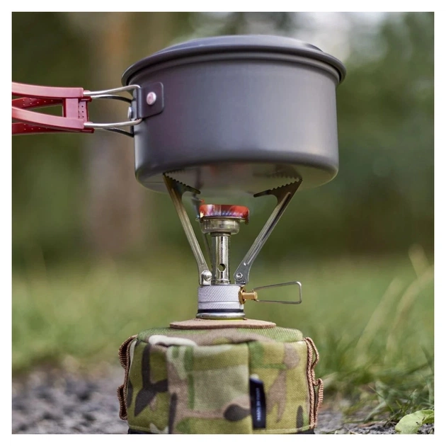 Пальник BRS Набір BRS-1 складний + балон різьбовий бутановий Quest, 450гр (BRS-1Q-G450) - picture 7