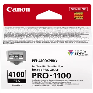 Картридж Canon PFI-4100 Photo Black (6777C001) зображення 1