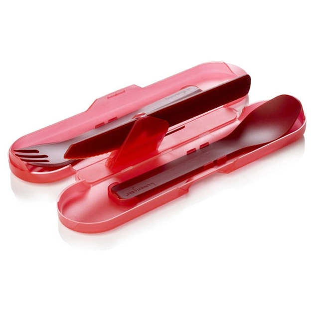 Набор туристической посуды Humangear GoBites Trio red (022.0082) - изображение 1