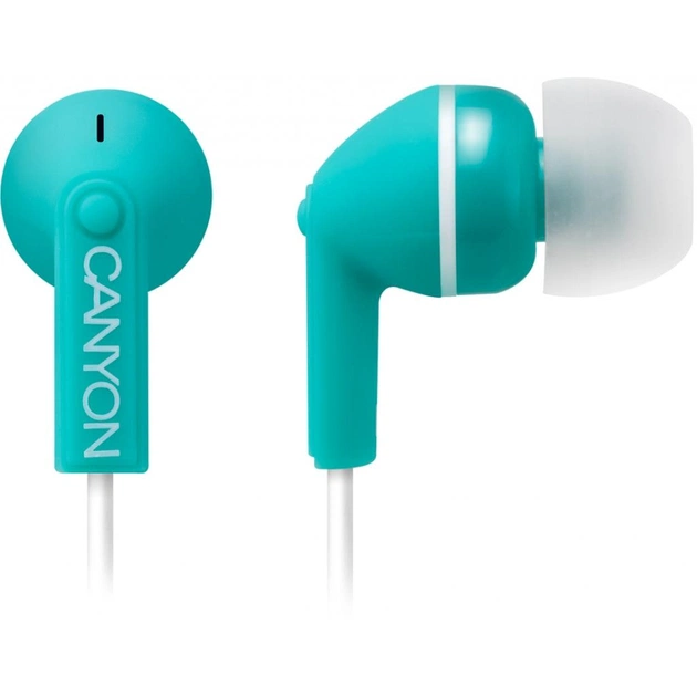 Навушники Canyon fashion earphones Green (CNS-CEP01G) - изображение 1