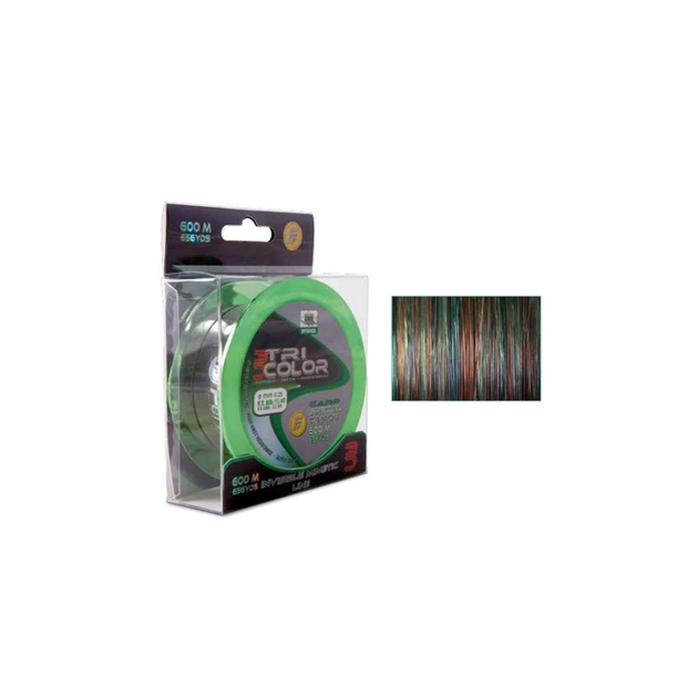 Волосінь Lineaeffe Camou Carp Tri Colour (3600240) - зображення 1