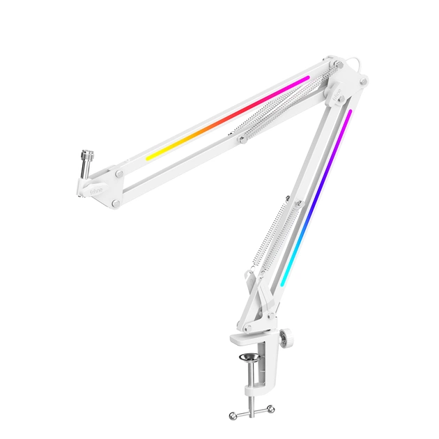 Стойка-пантограф Fifine BM38W RGB White - изображение 10
