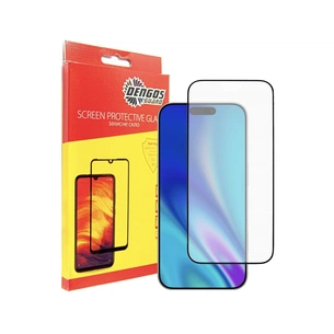 Скло захисне Dengos Full Glue iPhone 17 Pro Black (TGFG-409) зображення 1