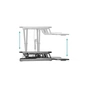 Столик для ноутбука Digitus Ergonomic Workspace Riser, 11-46cm, black (DA-90380-1) - зменшене зображення 11