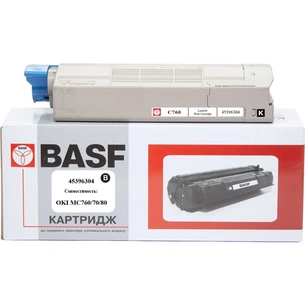 Тонер-картридж BASF OKI MC760/770/780/ 45396304 Black (KT-45396304) зображення 1