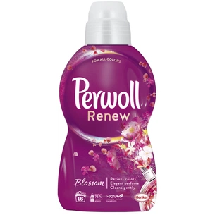 Гель для прання Perwoll Renew Blossom Відновлення та аромат 960 мл (9000101540659) зображення 1