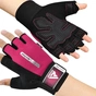 Рукавички для фітнесу RDX W1 Half Pink S (WGA-W1HP-S) - зменшене зображення 6