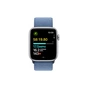 Смарт-годинник Apple Watch SE 2023 GPS 44mm Silver Aluminium Case with Winter Blue Sport Loop (MREF3QP/A) - зменшене зображення 6
