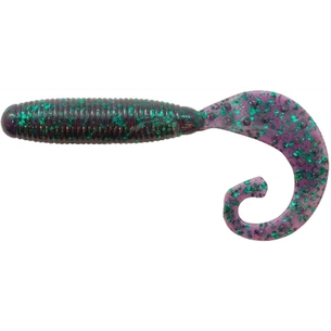 Силікон рибальський Reins FAT G TAIL GRUB 2" 012 Junebug 20шт (1552.00.41) зображення 1