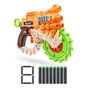 Іграшкова зброя Zuru Бластер X-Shot Insanity horrorfire Reaper-x (36730) - зменшене зображення 4