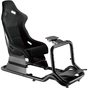 Крісло ігрове OfficePro RS167 з кокпітом кріплення для керма та педалей Black (RS167) - зменшене зображення 1