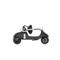 Електросамокат OKAI Ceetle PRO EA10C 10 900 Вт 10.4 Ah Black (EA10C-B) - зменшене зображення 4
