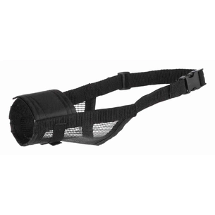 Намордник для собак Trixie закритого типу з сіткою M 14-20 см/18-39 см (4011905192628) зображення 1