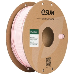 Пластик для 3D-принтера eSUN ePLA-Matte, 1,75мм, 1кг, peachy (ePLA-Matte-P175TP1) зображення 1