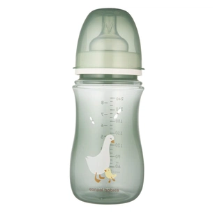 Пляшечка для годування Canpol babies Easystart - Гуси антиколікова з широким отвором 300 мл (35/246) зображення 1