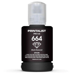 Чорнило Printalist Epson L110/L210/L300 140г Black (PL664B) зображення 1