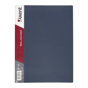 Папка з файлами Axent 30 sheet protectors, gray (1030-03-А) зображення 1