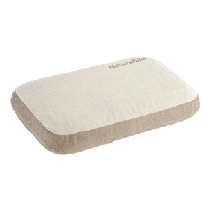 Туристична подушка Naturehike NH22ZT002 з пам'яттю 50x32x11 см Beige (6927595708583) зображення 1