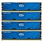 Модуль пам'яті для комп'ютера DDR3 32GB (4x8GB) 1600 MHz Vulcan Blue Team (TLBED332G1600HC9QC01) - зменшене зображення 1