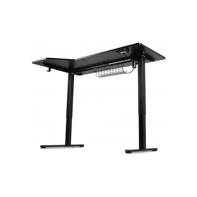 Комп'ютерний стіл Barsky StandUp Corner 1450x850 мм Black (BSTc-01) - picture 8